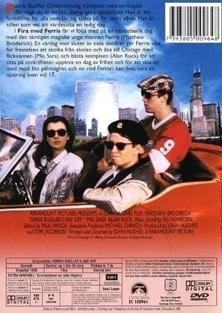 Fira med Ferris (Ferris Bueller's Day Off) (DVD) med Matthew Broderick