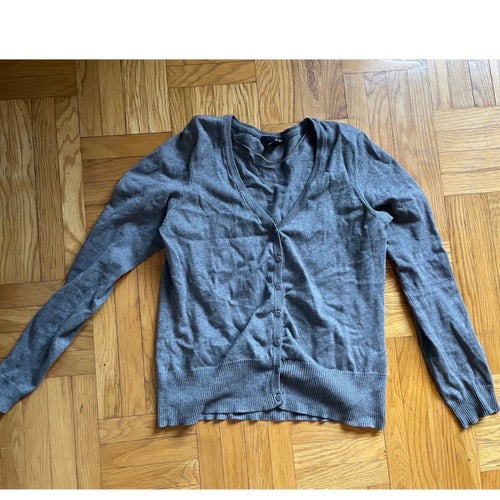 H&M grå kofta, storlek M