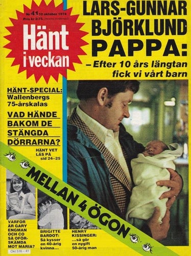 Hänt 1974-41 Vrethammar.Hörningsholm.G O´Sullivan.Jarl Kulle