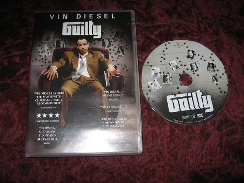 GUILTY (VIN DIESEL,PETER DINKLAGE) DVD