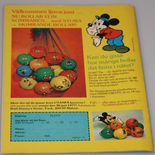 Walt Disney's serier - 1977 - NR 6
