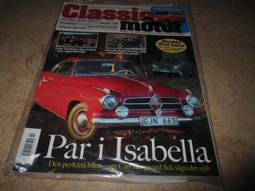 CLASSIC MOTOR NR 2 2018 BORGWARD ISABELLA COUPÉ 1967, VOLVO 142 DL 1973, M.M