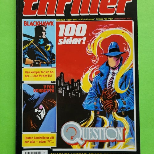 Thriller nr 1 från 1989 (första numret)