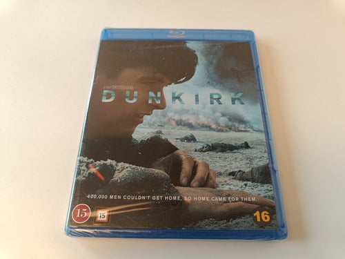 Dunkirk av Christopher Nolan på Blu-ray - Nytt och inplastat