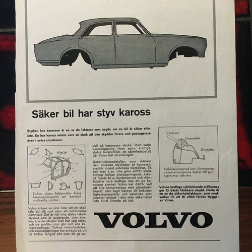 Volvo Amazon 1962 annons