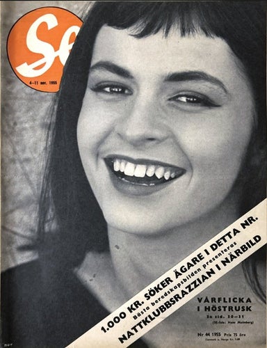 Se 44 1955 Lisa i Fjäle Sörbo, Ålabodarna, Clary Holm, Ludvig Löfström