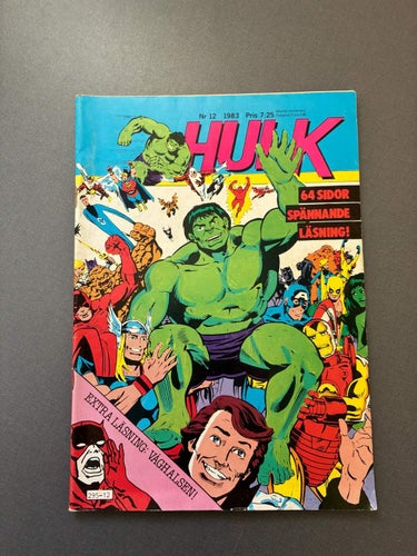 Hulk nr 12 1983, Hulken
