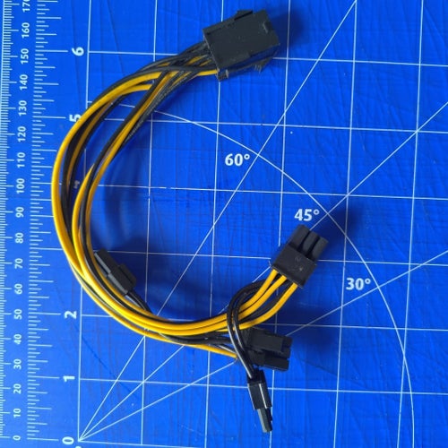 Splitter strömkabel (8 till 6/8-pin)