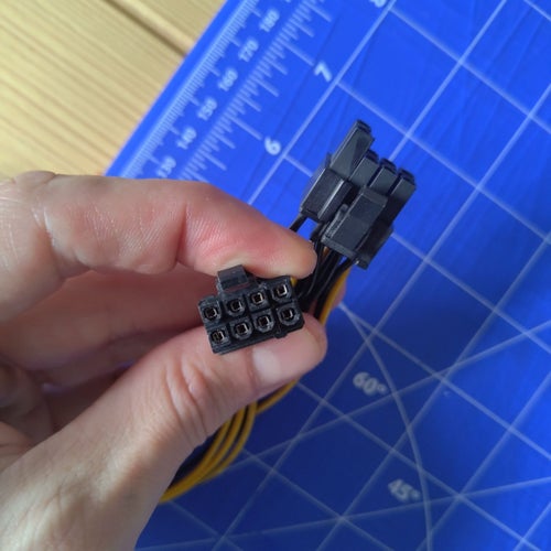 Splitter strömkabel (8 till 6/8-pin)