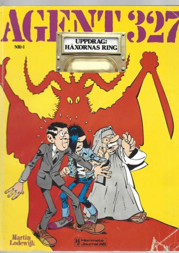Agent 327 Häxornas Ring skick vg