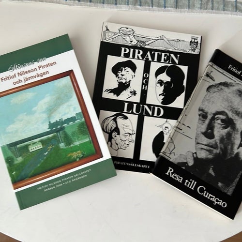Bokpaket: 3 böcker av Fritiof Nilsson Piraten