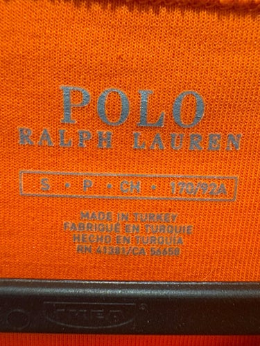 Polo Ralph Lauren orange tröja, storlek S (Använd en gång)