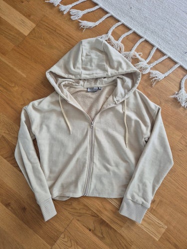 NORRSKEN beige huvtröja, storlek S