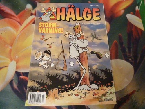 HÄLGE STORMVARNING, TIDNING