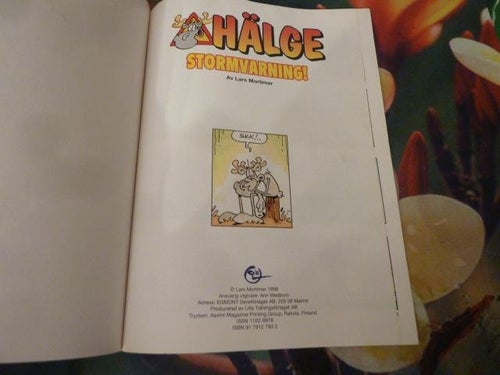 HÄLGE STORMVARNING, TIDNING