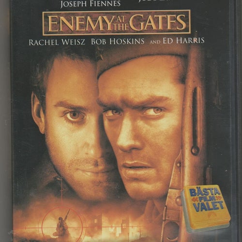 DVD - ENEMY AT THE GATES - MED RACHEL WEISZ & ED HARRIS