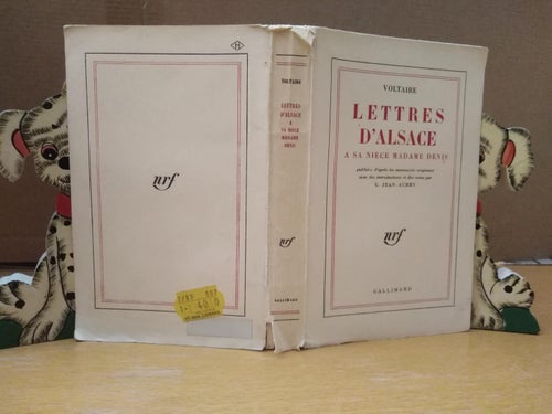 Lettres d'Alsace à sa nièce Madame Denis, Voltaire. Bok. Very Good plus