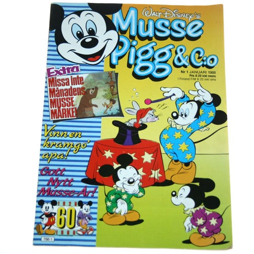 Musse Pigg & C:o - 1988 - NR 1