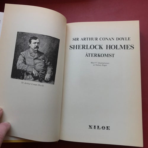 SHERLOCK HOLMES ÅTERKOMST Conan Doyle 1989