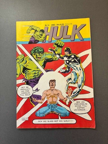 Hulk nr 11 1983, Hulken