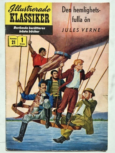 Ill Klassiker - 21. Den hemlighetsfulla ön. VG