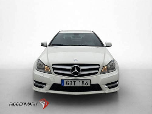 Mercedes-Benz C180 180 Coupé 156hk AMG Sport Halvskinn
