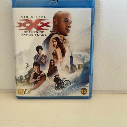 XXX The Return Of Xander Cage Blu ray