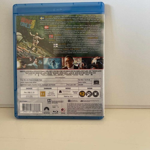 XXX The Return Of Xander Cage Blu ray