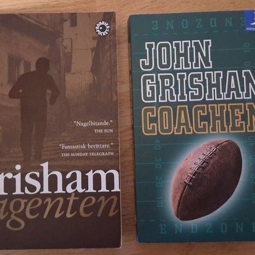 Bokpaket John Grisham Coachen 2005/ Agenten 2011