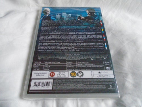PUNCH! / RIDLEY SCOTT / JAMES McAVOY+MARK STRONG / ACTION! / OOP+NY+INPLASTAD! /