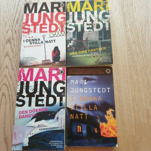 Mari Jungstedt, 4 pocketböcker