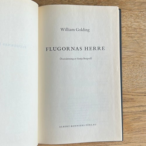 Flugornas Herre av William Golding, 2007