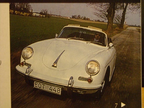 Porsche 356 B 1600 Super Cabriolet " En legend "