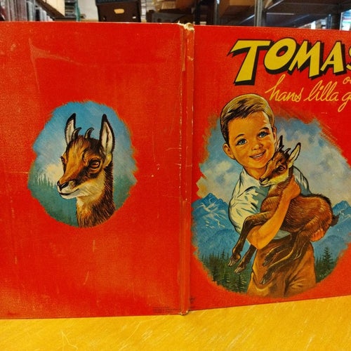 Tomas och hans lilla get - Robert Dallet. Very Fine plus