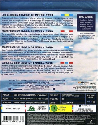 George Harrison - Living in the Material World -Inplastad (2011) Martin Scorsese