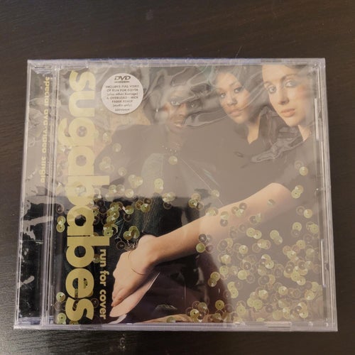 SUGABABES - RUN FOR COVER / DVD Singel / HELT NY & INPLASTAD