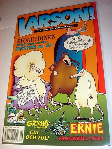 LARSON (svensk) NY OLÄST Nr 6 1993 !!!