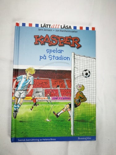 Jörn Jensen - Kasper spelar på stadion (Fotboll Lätt att läsa)