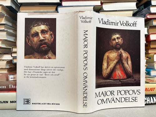 Major Popovs omvändelse av Vladimir Volkoff. Bok. Very Fine plus