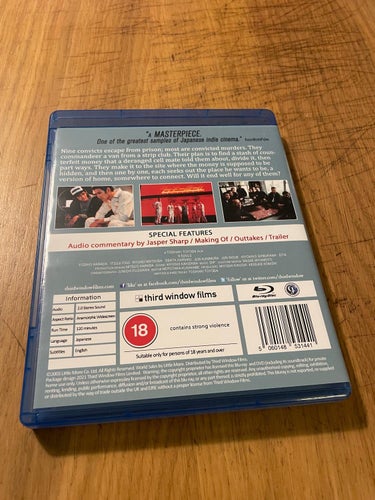9 Souls - Third Window Films - Toshiaki Toyoda - Blu-ray