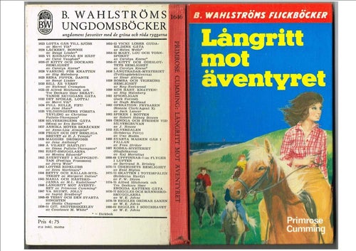 LÅNGRITT MOT ÄVENTYRET - Primrose Cumming (1972)