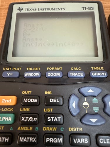 #150# Texas Instruments TI-83
