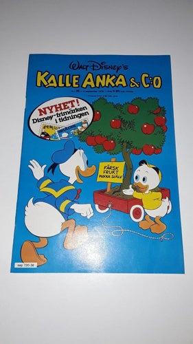 Kalle Anka 1978 nr 36 reklam "Fem förlag sitter fast VF-NM