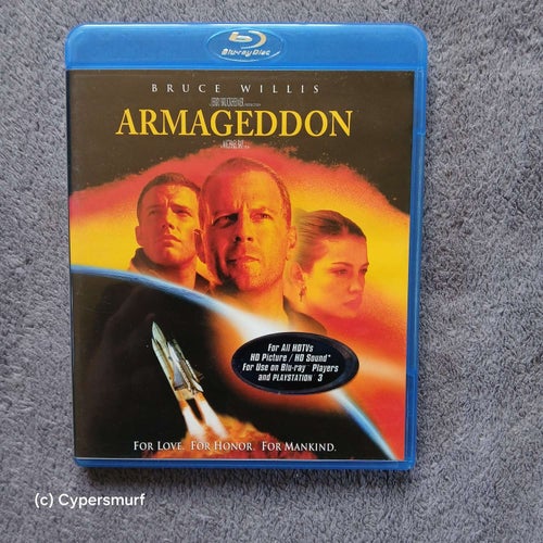 Armageddon | Svensk utgåva | Bruce Willis.