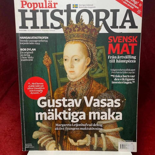 Populärhistoria - Gustav Vasas mäktiga maka (Nr12/2016)