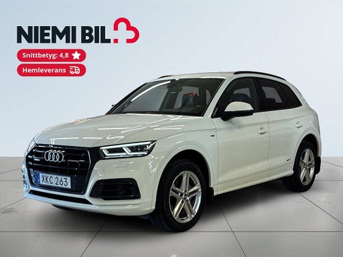Audi Q5 40 TDI quattro S line Dragkrok Dvärme B&O-ljud Navi S&V