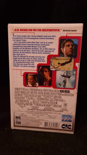 Mission Impossible (VHS) Tom Cruise/Jon Voight - HYR/EX-Rental