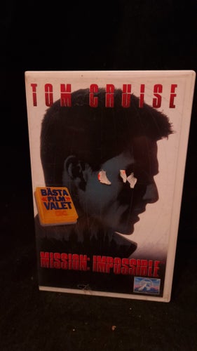 Mission Impossible (VHS) Tom Cruise/Jon Voight - HYR/EX-Rental