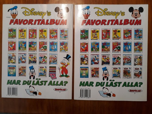 Walt Disney's MussePigg Musse Piggs Favoriter Nr 2 och Nr 3
