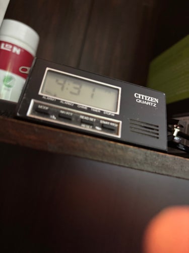 Citizen Quartz Digital Bordsklocka / Reseklocka – Japan – Fungerar – Nytt batter